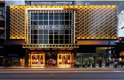 开远门头设计与商业空间的纽带。