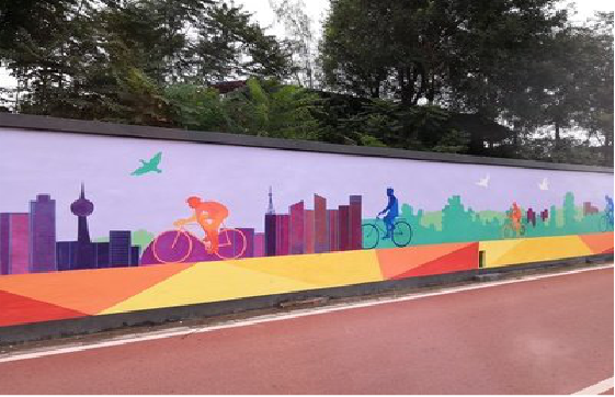 开远墙体彩绘-围墙