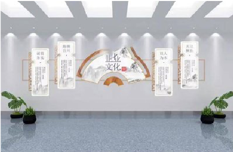 开远企业文化墙设计的核心要素。