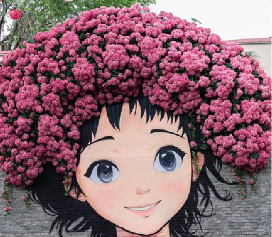 开远墙体彩绘-网红墙打卡