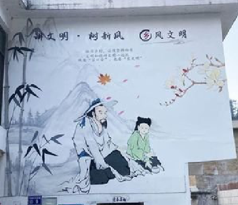 开远分享几个墙绘保养知识。