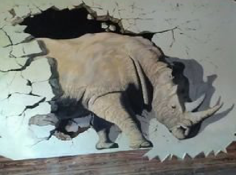 开远在墙绘中，如何绘制3D效果？